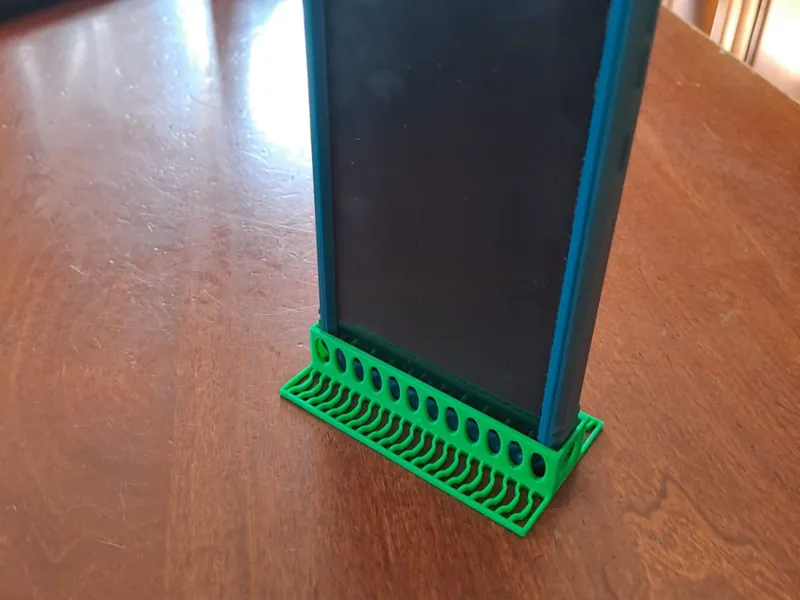 phone stand verticale personalizzabile