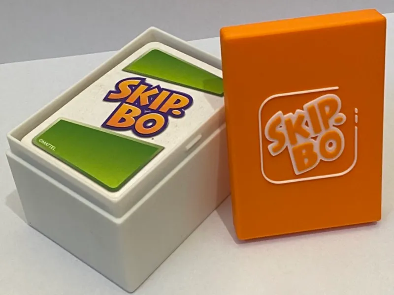 SkipBo Card Box Storage