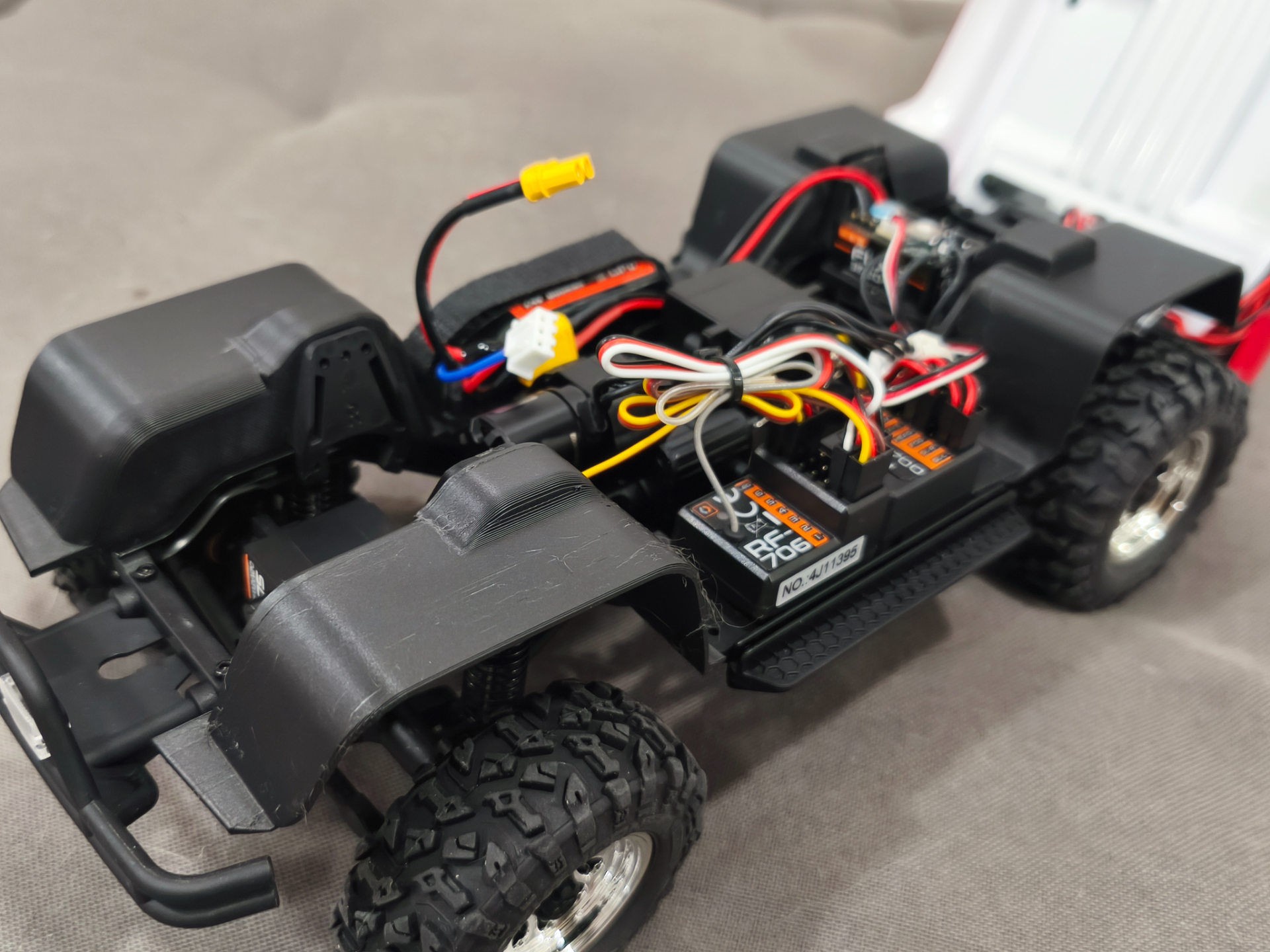 hpi venture 18 hilux sr5 garde-boue 3D model