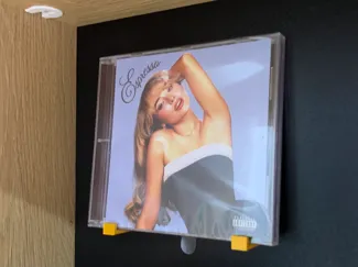 cd jewel case wall mounted display / cd stand