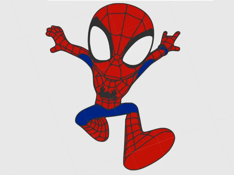Spidey drawer pull