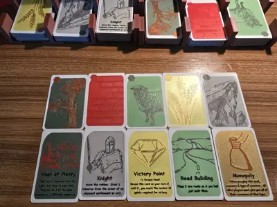 High definition settlers cards