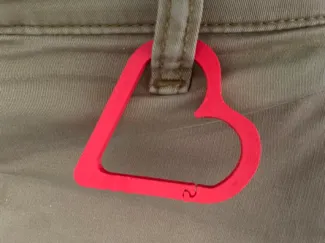 Valentine Heart Carabiner – Lightweight