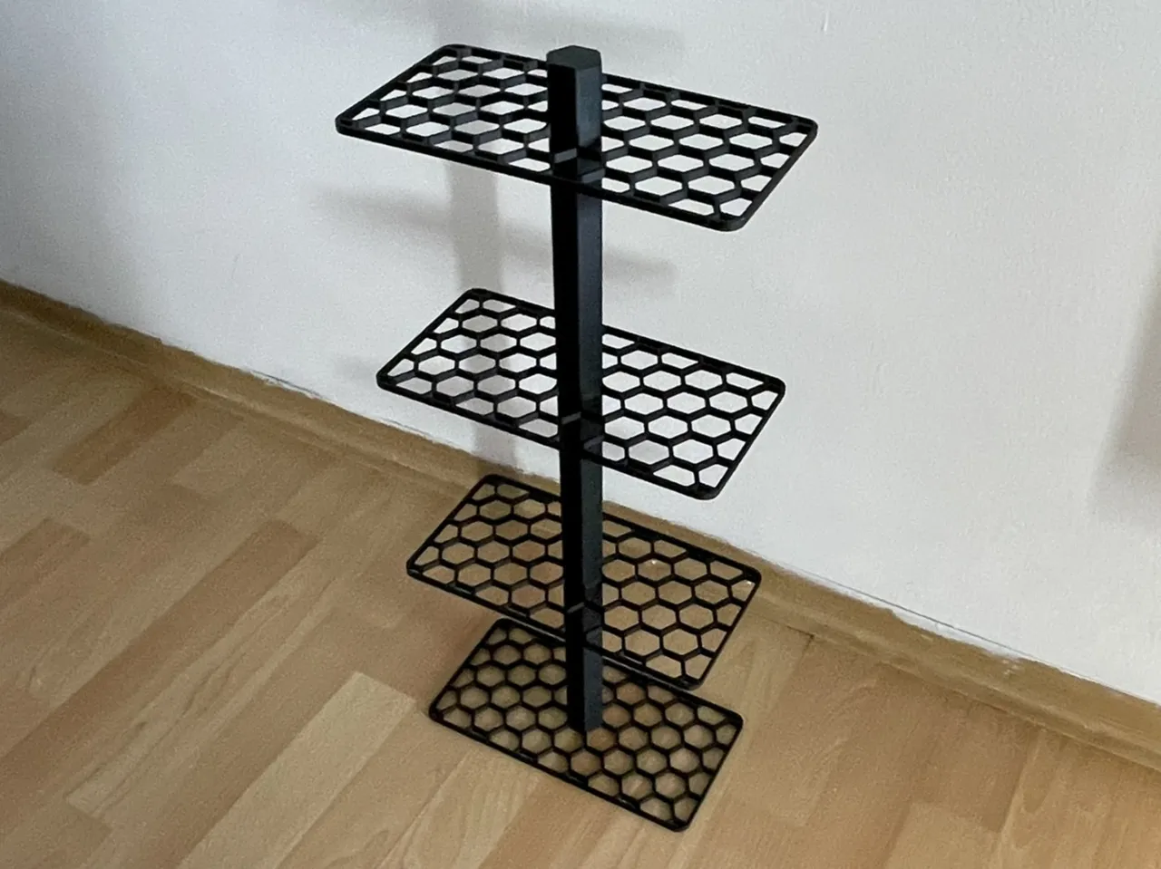 Modular Shoe Rack - Honeycomb Design view 2