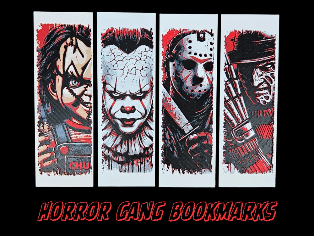 Horror Gang Bookmarks