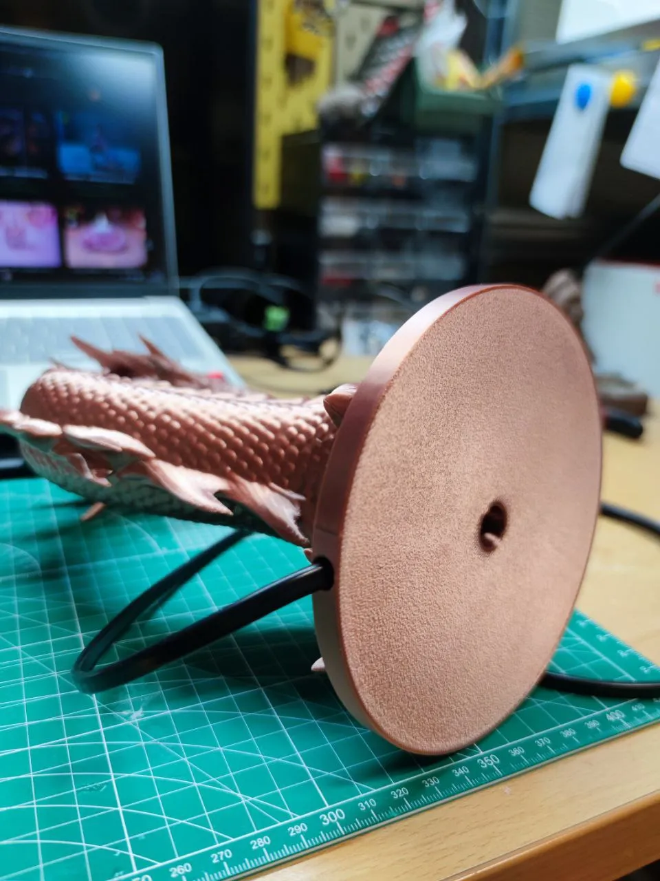 Dragon Lamp – Guardian of the Flame - Free 3D Print Model - MakerWorld
