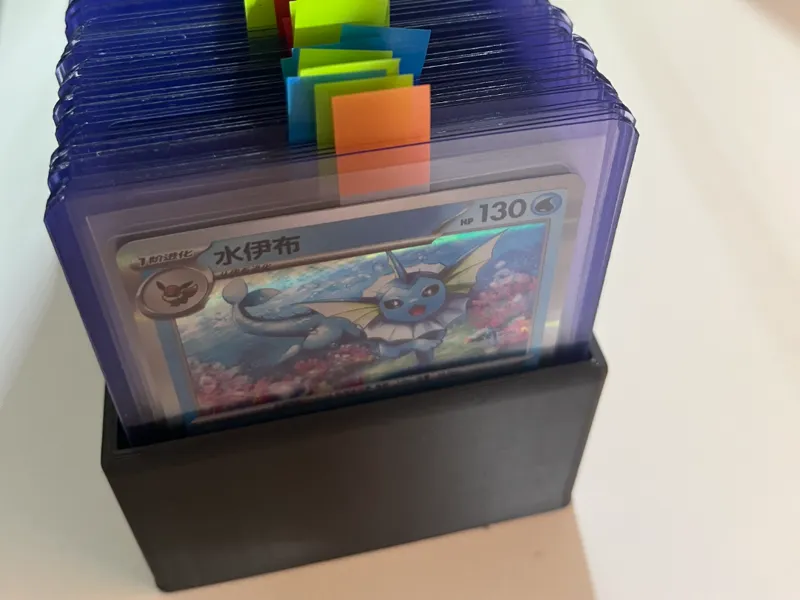 Container for Toploader Pokémon, Topps, MTG etc