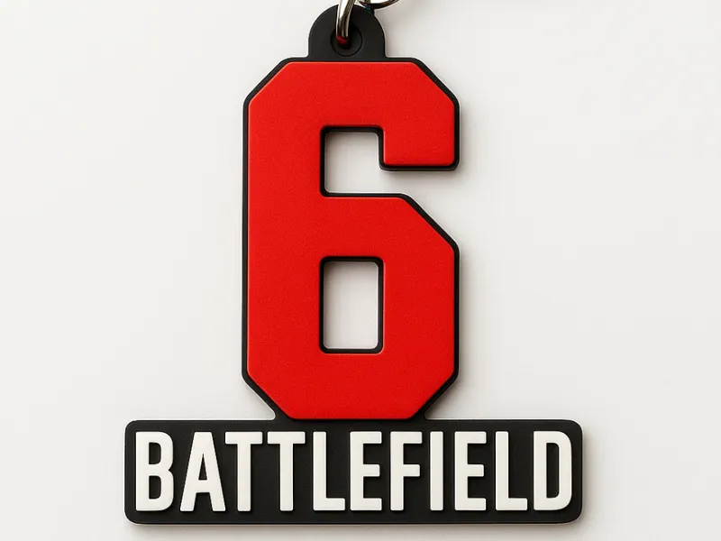 Battlefield 6 Keychain – Gamer Accessory