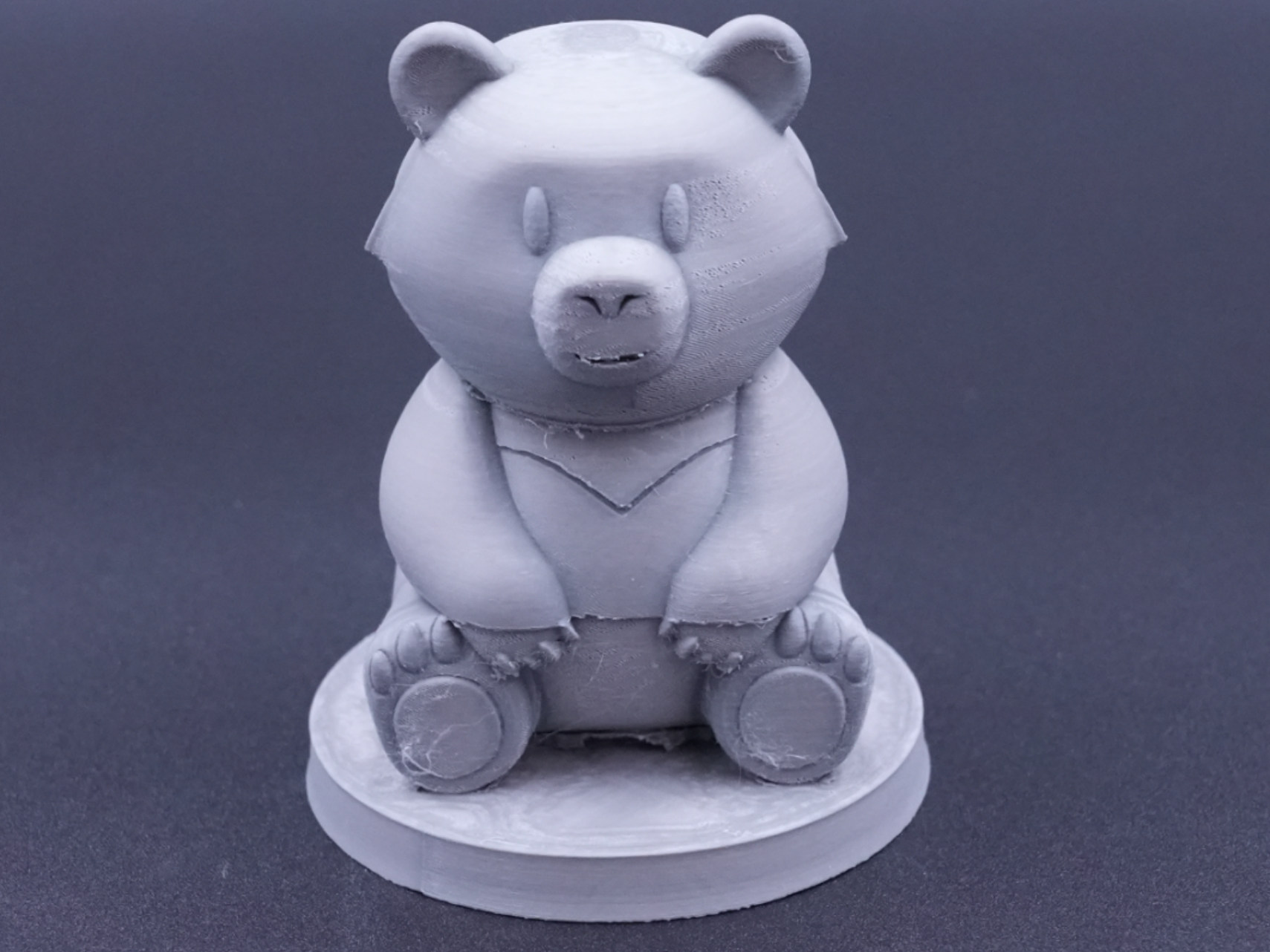 sitting bear
