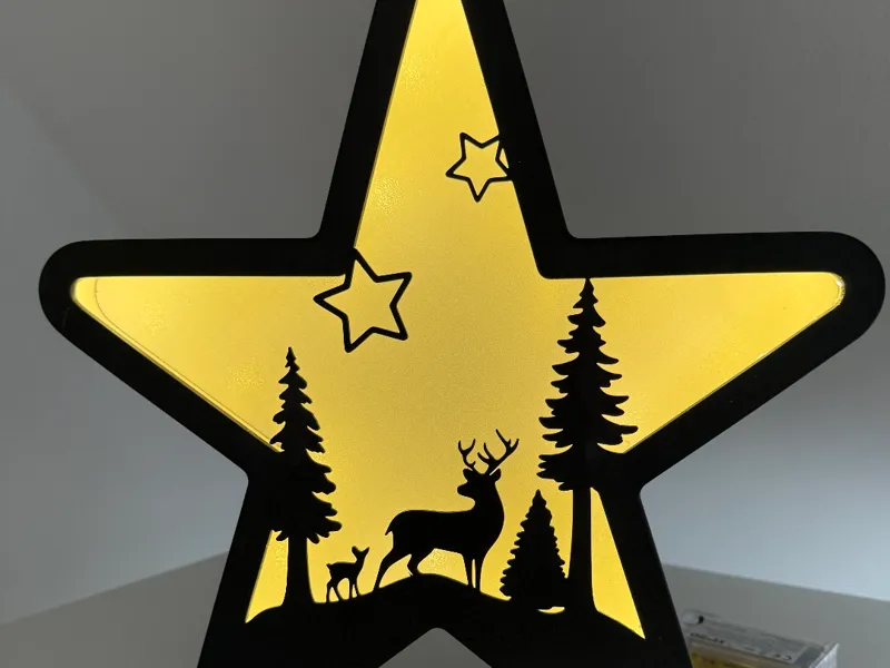 Weihnachtsstern LED
