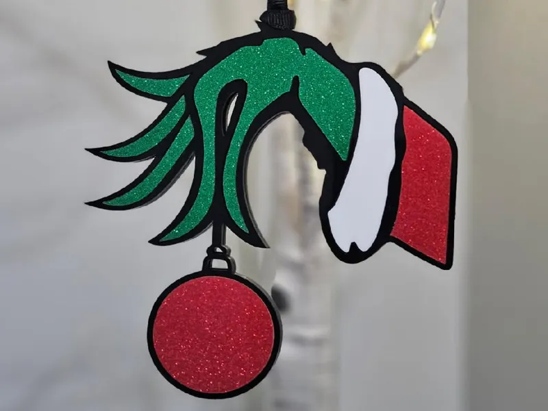 Grinch Christmas Ornament