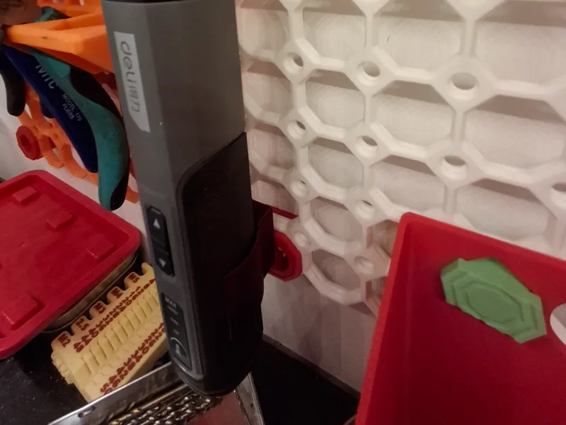 Cordless screwdriver holder for Multiboard