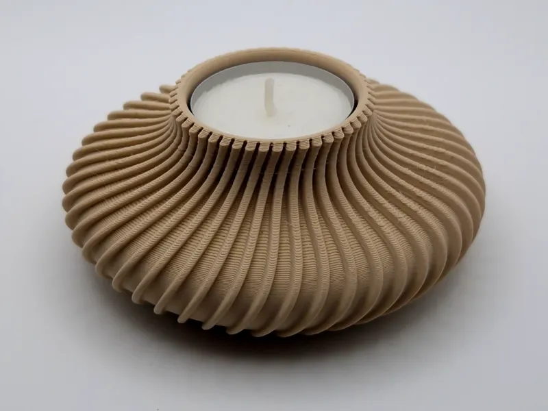 vase-like tealight holder