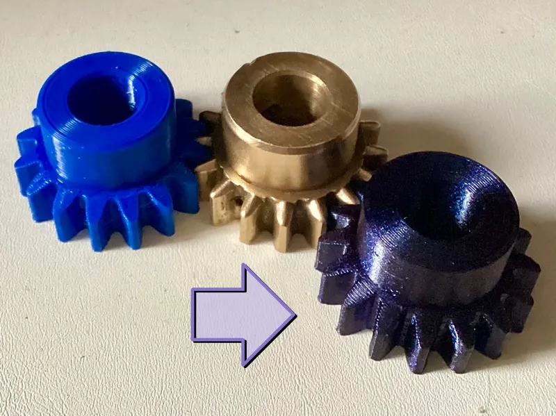 Power Crossfeed Gear for Victor 2040