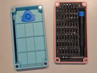 Slim iFixit Precision Screwdriver Bit Holder