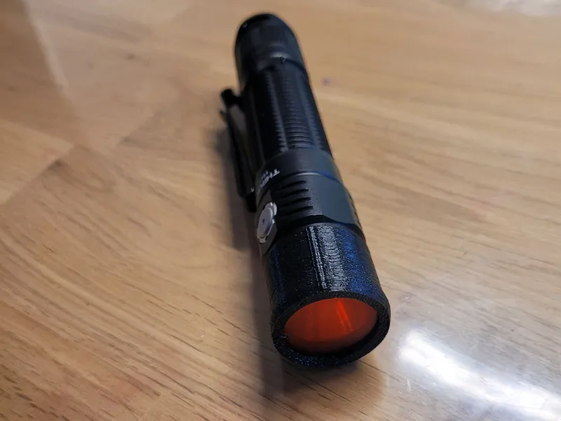 Thrunite TN12V6 Kappe für Rotlicht / buntes Licht