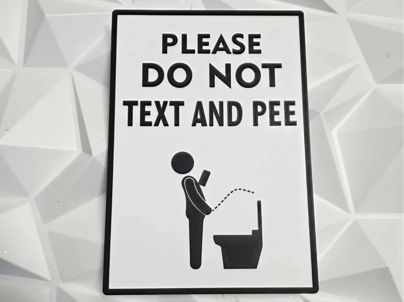 Bathroom Sign
