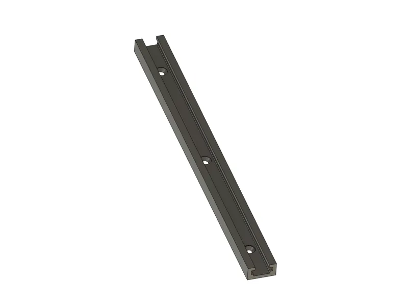 T-Track Stock 9"x.75"x.375" (228x19.1x9.5mm)