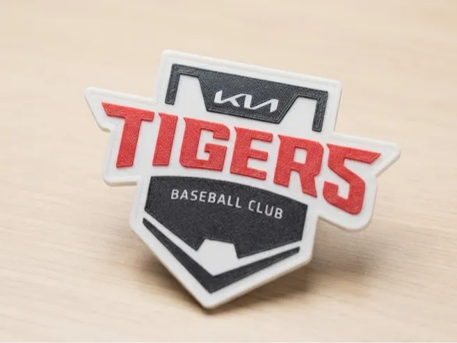 KIA Tigers Baseball Logo Clicker Fidget Toy
