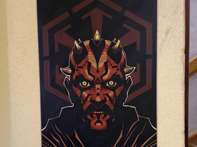 Darth Maul canvas