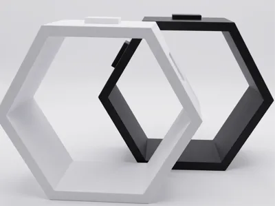 Hexagonal Mould - Modular Honeycomb System