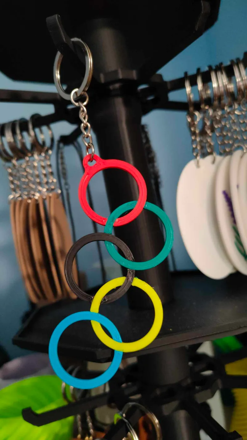 Olympic keychain