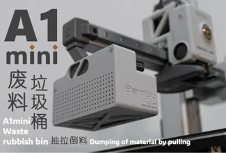 A1mini Waste rubbish bin