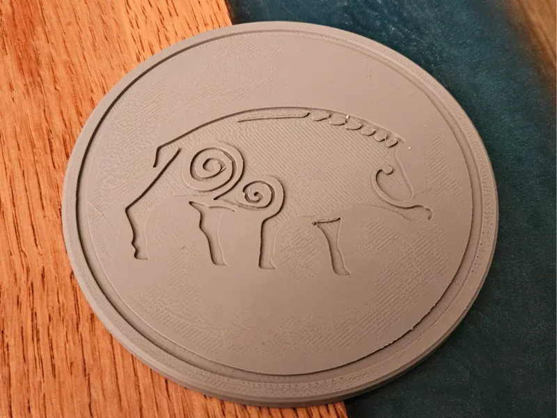 Clan Albion Scythe Coaster