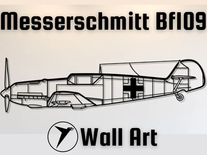 Messerschmitt Bf109 Wall Art
