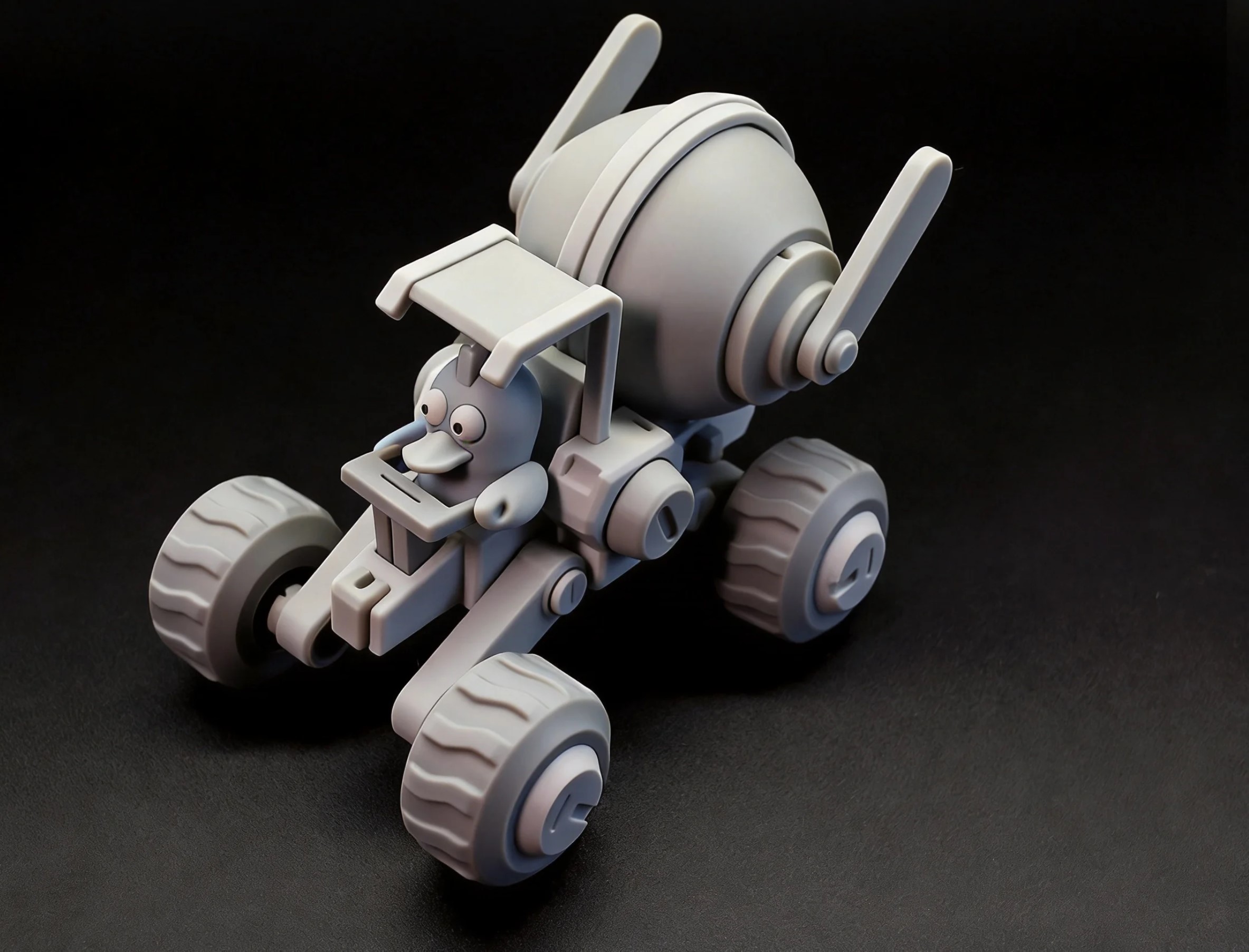 Miniatura 2 do modelo 3D 麦斯星·蜗壳车|侦察车
