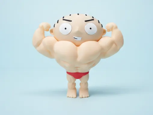 Stewie Griffin Muscoloso multiparte