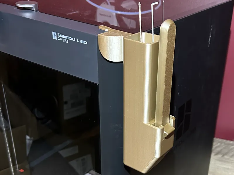 Plug, Purge Line Bin and Scraper Holder, P1S