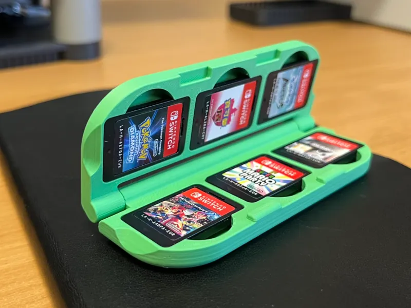 V4 Fully Print In Place Switch 2 Game Holder