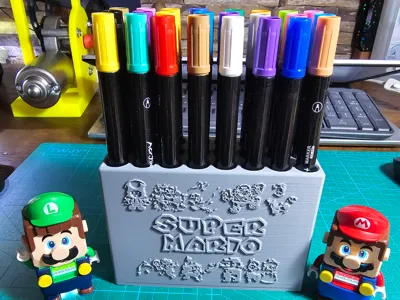 Super Mario Pen Holder