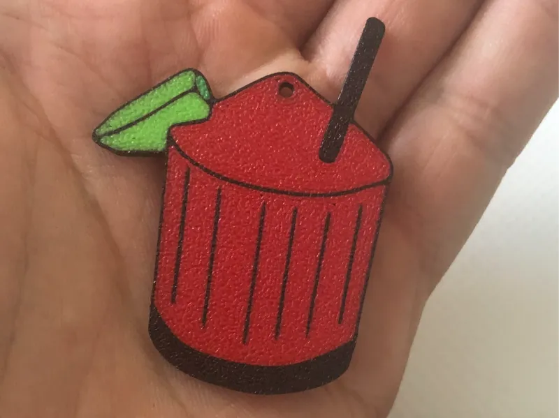 Margarita keychain