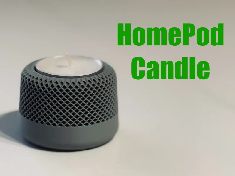 HomePod Candle Holder