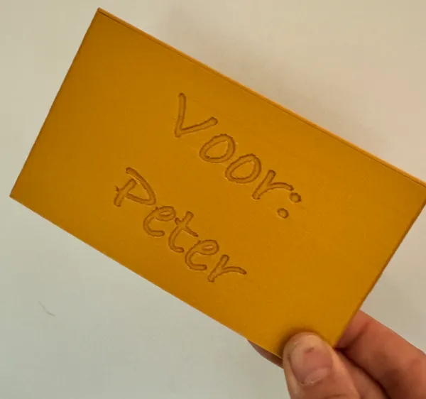 Enveloppe imprimée