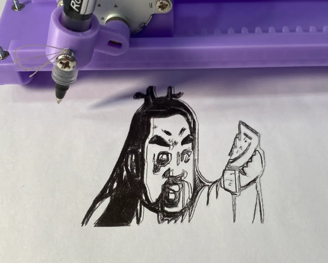 mini CNC 绘图仪/写字机器人
