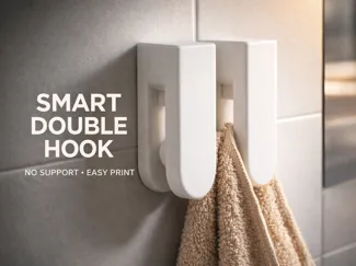 Minimalist Smart Double Wall Hook