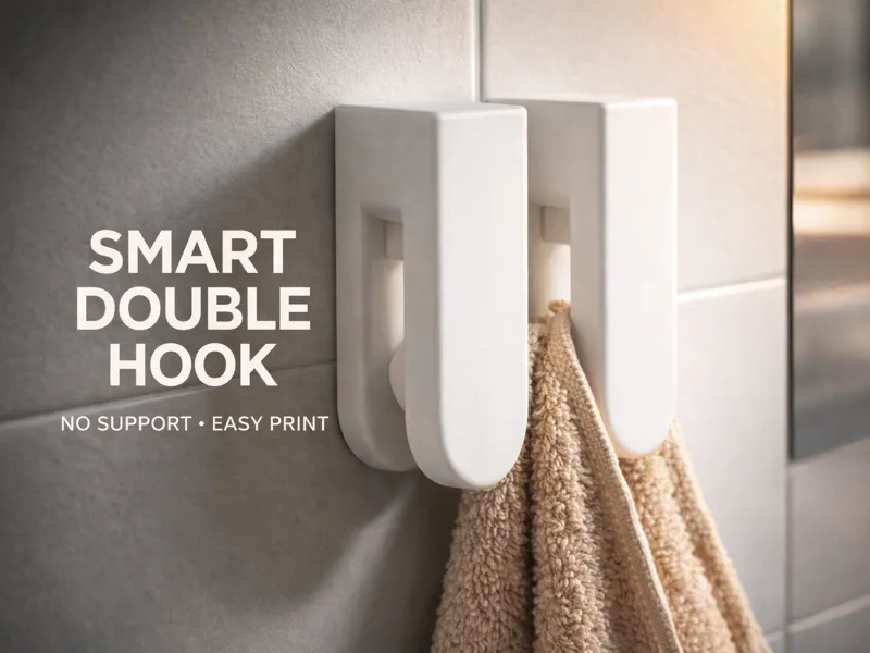 Minimalist Smart Double Wall Hook