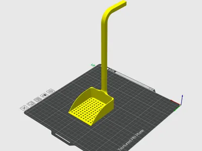 Scoop - Aquarium tank or Cat sand scoop