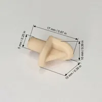 Rounded 5mm Shelf Pin Support 02mm layer 2 walls 100% infill