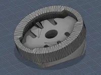 90 Degrees Rotated !!! 0.12mm layer, 5 walls, 25% infill