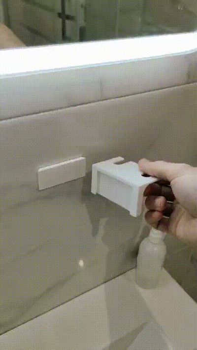 The simplest holder for two Oral-B toothbrushes