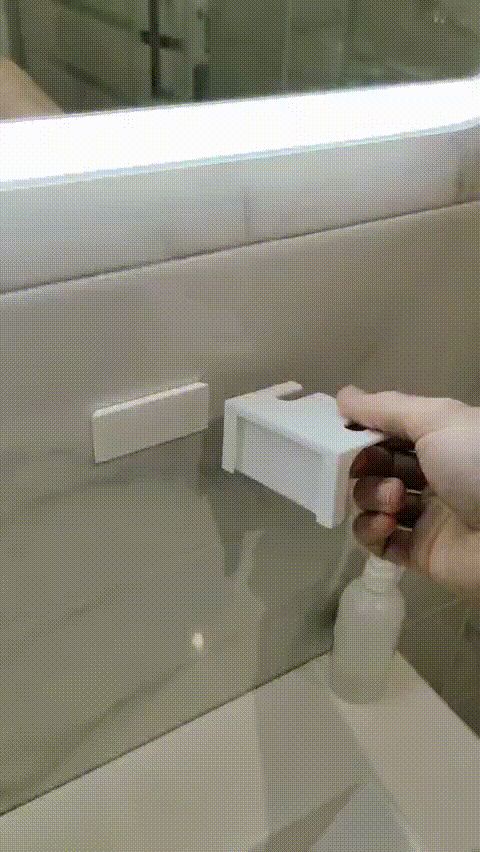 The simplest holder for two Oral-B toothbrushes