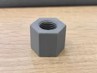dadi da 18 alto 20mm filetto passo 2