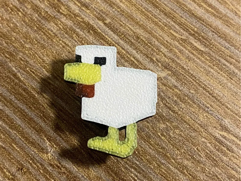 Minecraft Huhn für Crocs