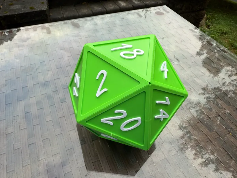 ICOSAHEDRON 20 SIDED DICE
