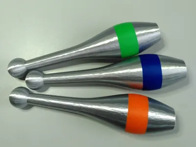 Small Juggle Clubs Enforced