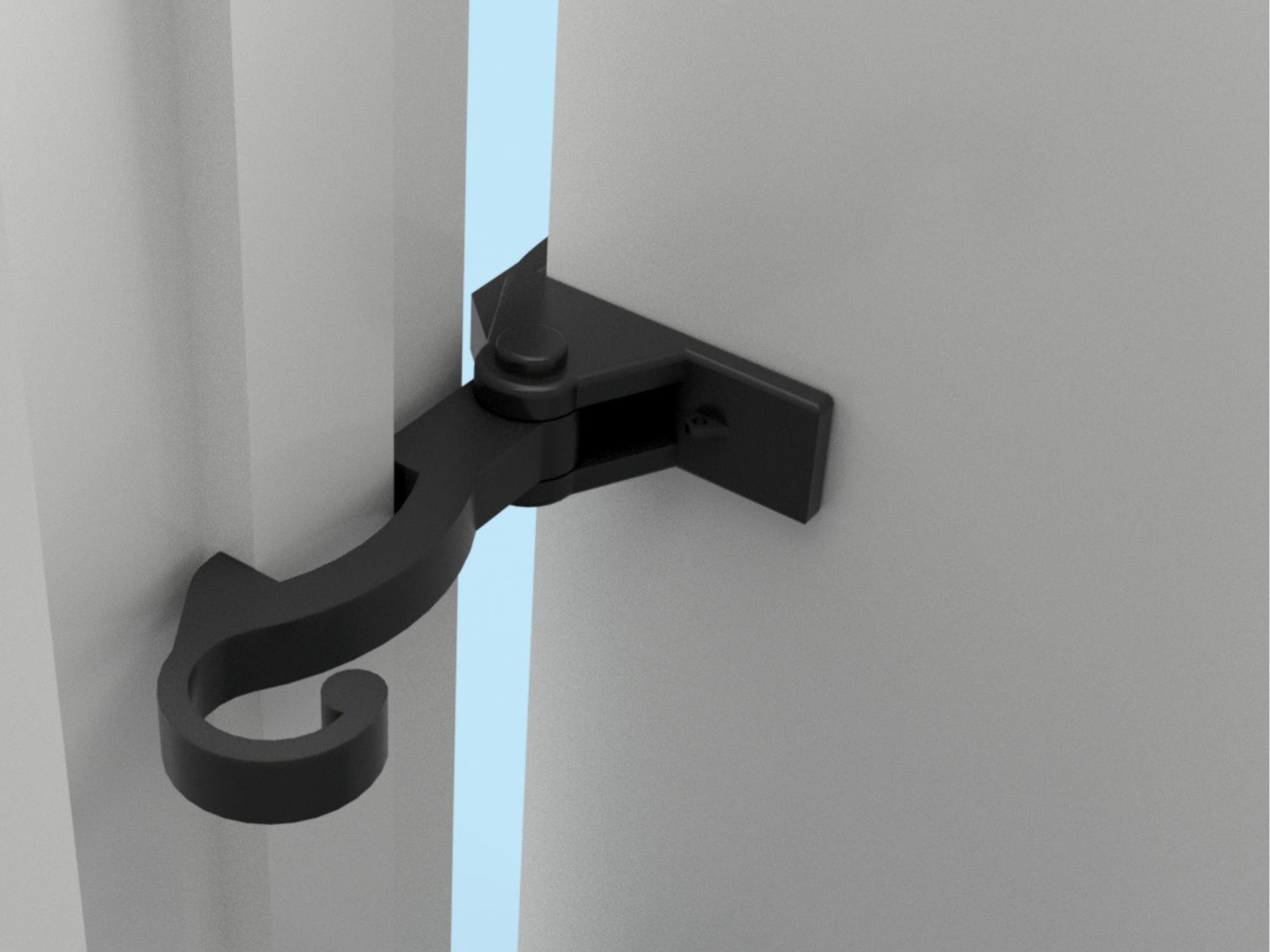 Child lock door hook